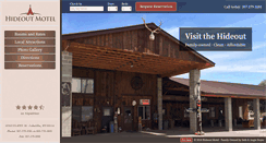 Desktop Screenshot of hideoutmotel.com